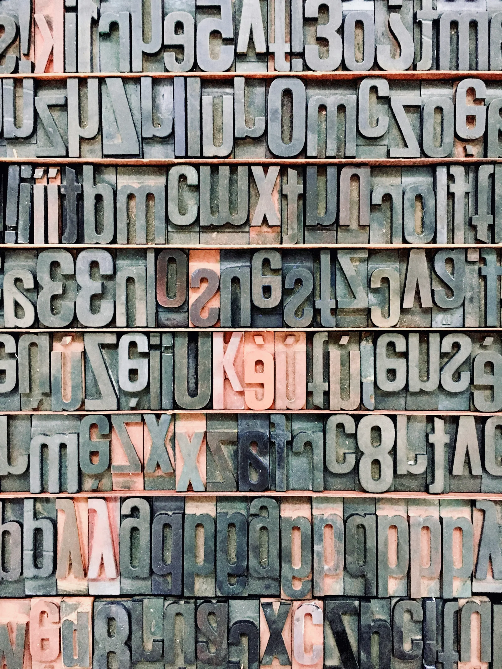 Black alphabetical wall decor